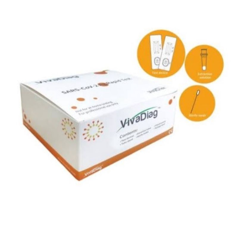 Original Swab Antigen VivaDiag (Eceran) Exp Baru