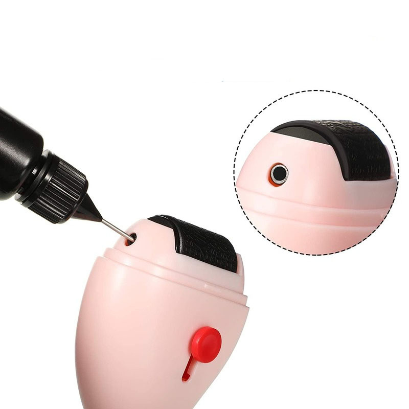 2in1 Wide Roller Identity Secure Stamp Privacy Information Protection Roller with Cutting Tool Opener