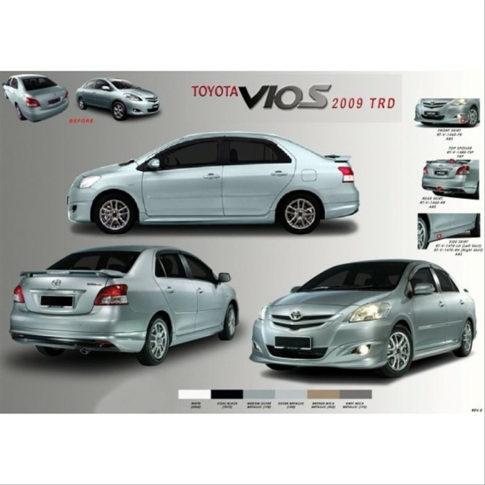 BUMPER BODYKIT vios trd