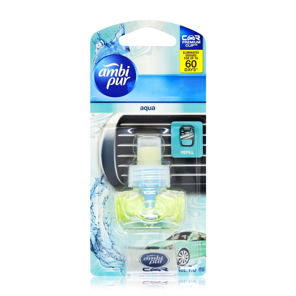 Pengharum Mobil Parfum Mobil Pewangi Ruangan Aqua Refill 7,5 ml