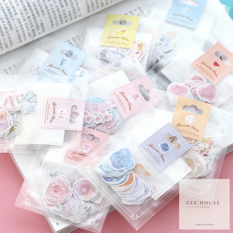 

10 pcs Stiker Kartun Hewan Jepang Warna-Warni Untuk Dekorasi Diary/Buku Diy Hml