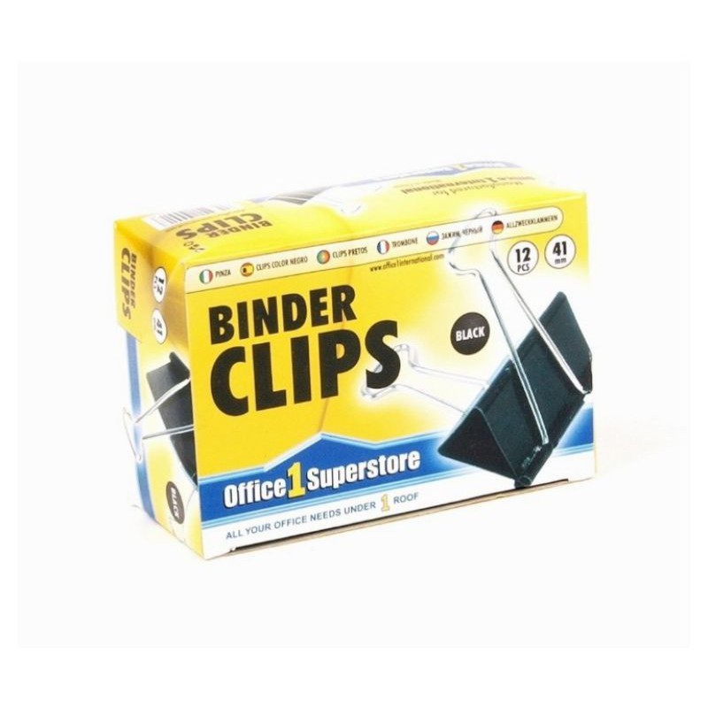 

Promo binder clip 41mm 200
