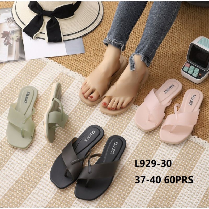 929 Breslin Sendal Wanita Jelly Jepit