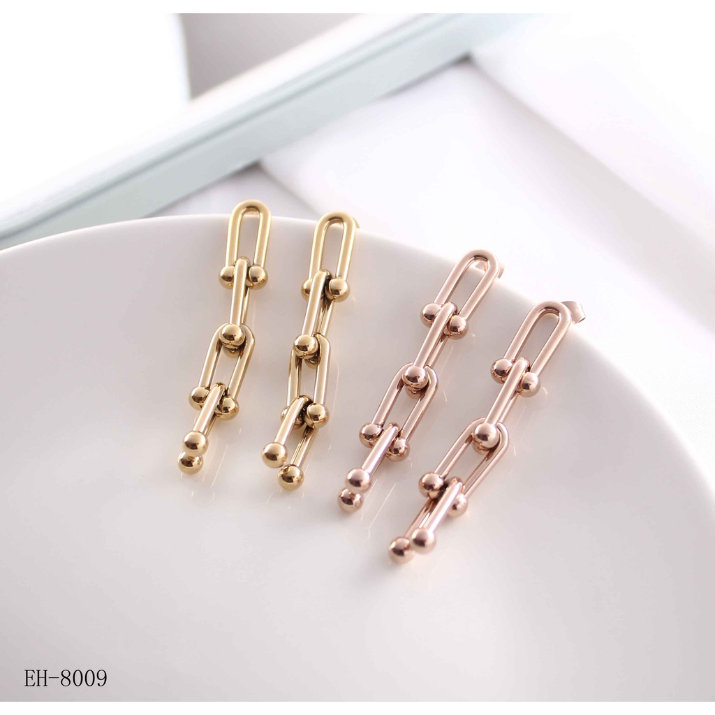 Anting titanium fashion jewellery 8009/8033