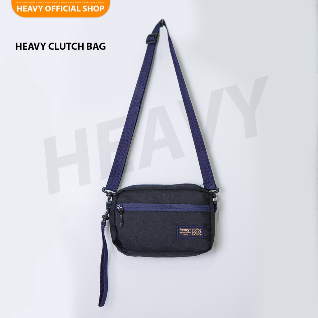 Heavy clutch bag pria / wanita . Tas distro . handbag / slingbag . pouch bag . Tas Selempang Heavy