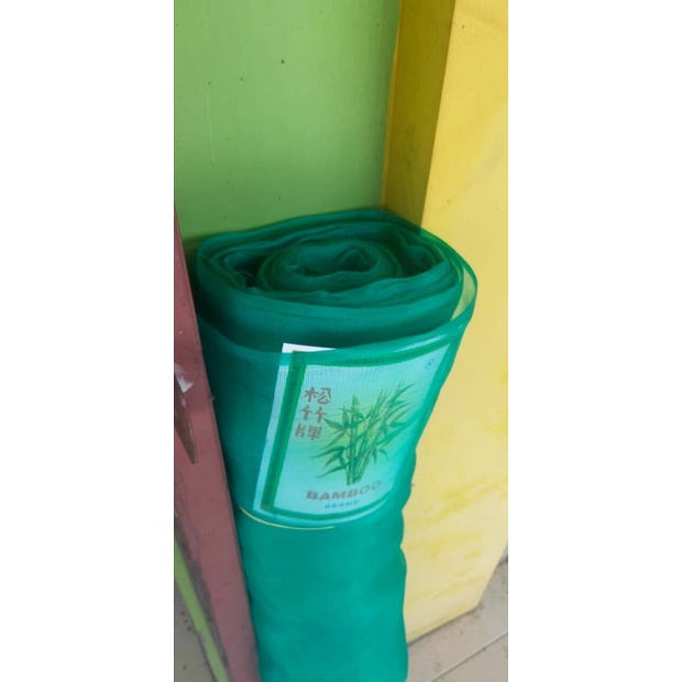 1 roll jaring hijau kasa /jaring bsf / karemba ikan / waring hijau 100cmx50meter