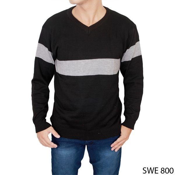 Crocheted Sweaters Rajut Hitam – SWE 800