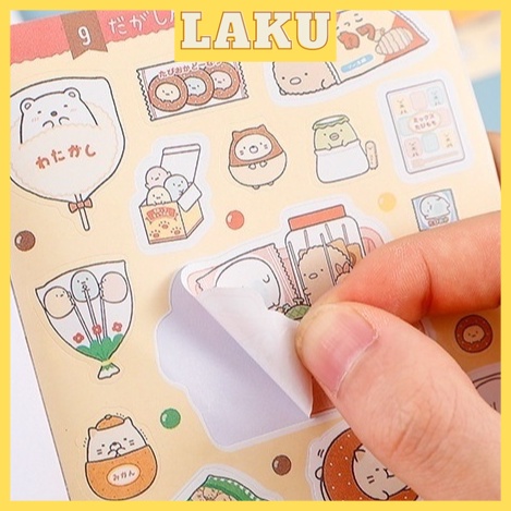 

LAKU Buku Deco Sticker 16Lembar / Label Stiker Dekorasi / Tempelan Jurnal