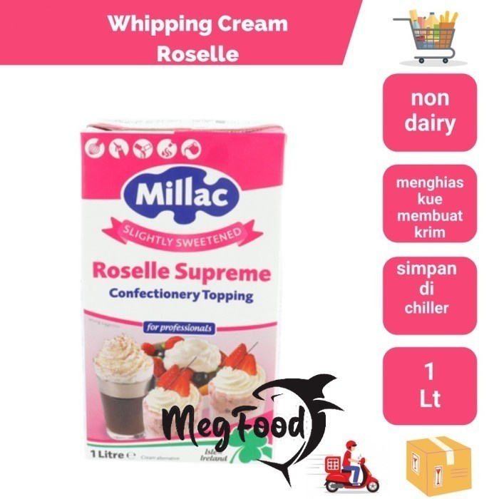 

Millac Roselle Supreme / Millac Whipping Cream Roselle Supreme - 1 L