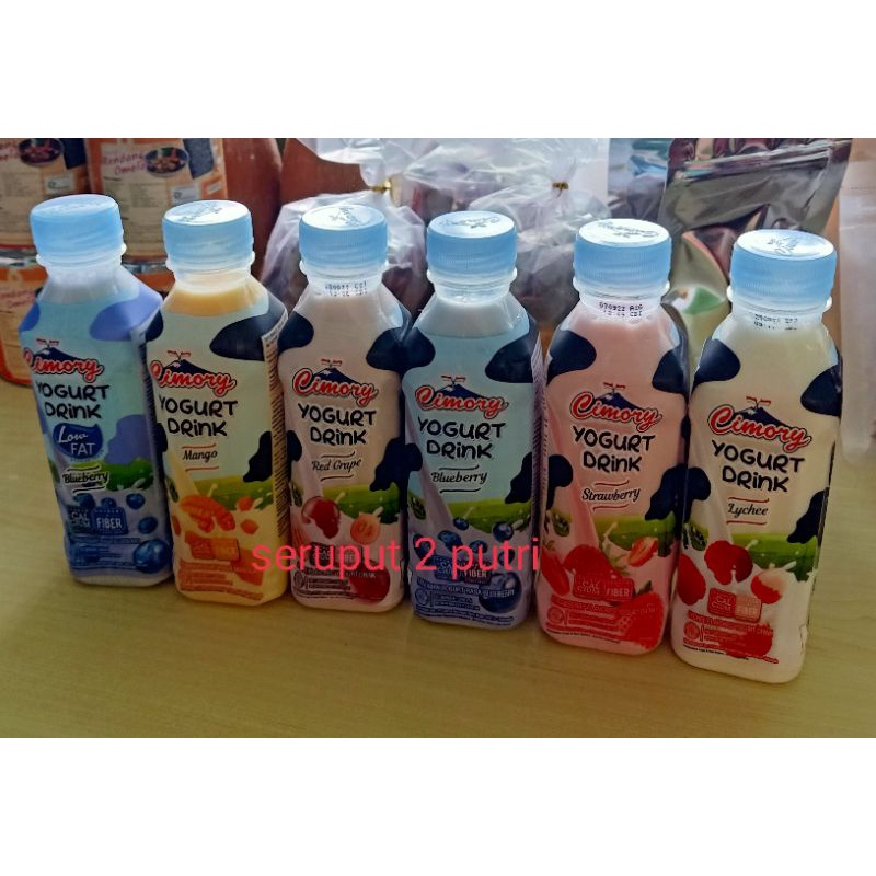 

Yogurt Drink Cimory 240ml seruput Es Segar 2 putri