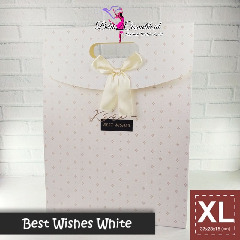 

Paper Bag Pita Motif / Tas Kado Ultah - XL PITA BEST WISHES & BREATHE