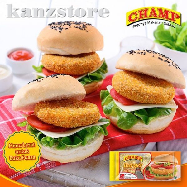 

daging burger crispy champ isi 6