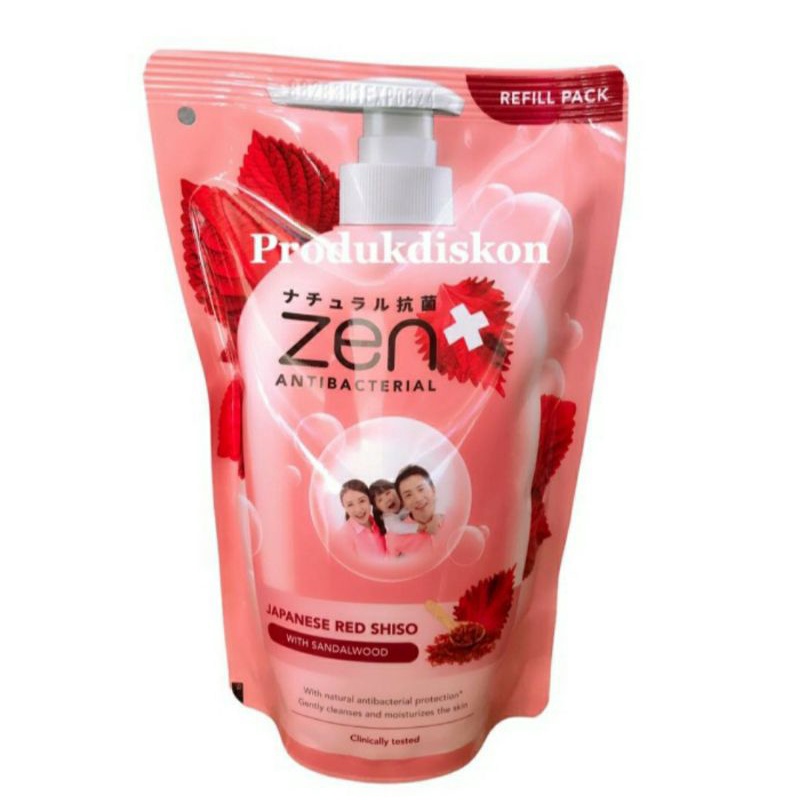 Zen with Sandal wood antibakteri body wash 450 ml