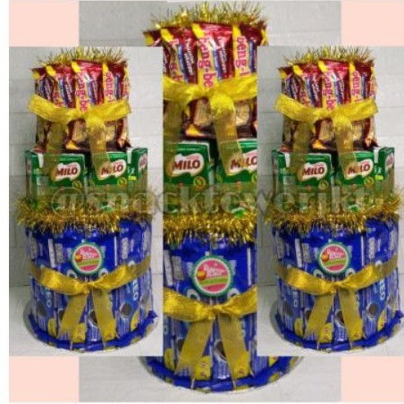 

SnackTower / CakeSnack / Ulangtahun / Free ucapan Khusus Gojek / Grab / ShopeeExpress