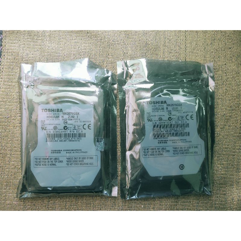 HDD Laptop 250GB