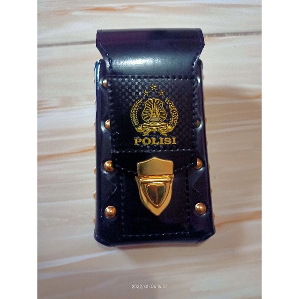 dompet hp pinggang polisi tribrata/tempat hp pinggang single slot