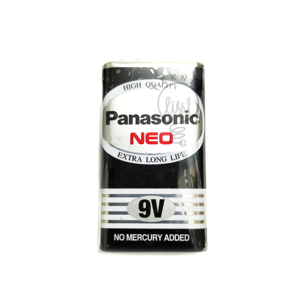 BATERAI 9V KOTAK PANASONIC NEO ORIGINAL 9 VOLT MIC PERSEGI BA03-P003-005-C6AA