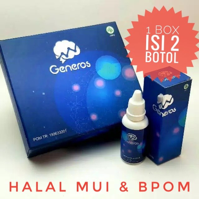 Generos 100% Vitamin meningkatkan daya ingat anak & nutrisi otak