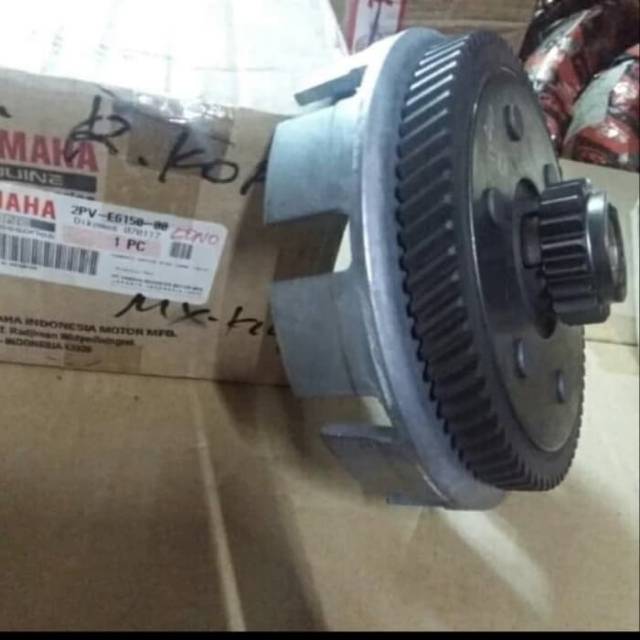 Alumunium rumah kopling assy jupiter mx king orisinil ygp