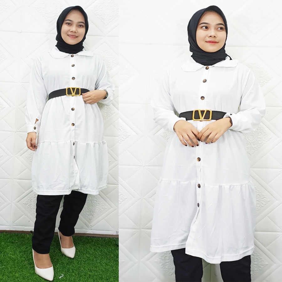 SETELAN ORIYA TUNIK FREE GESPER DAN CELANA HITAM SET GL FASHION