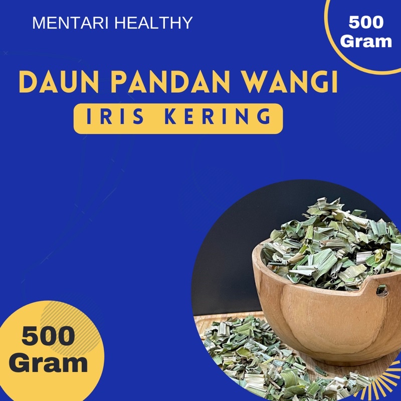 Daun Pandan Wangi Iris Kering 500Gram