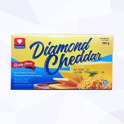 

DIAMOND Keju Cheddar Cheese 180gr