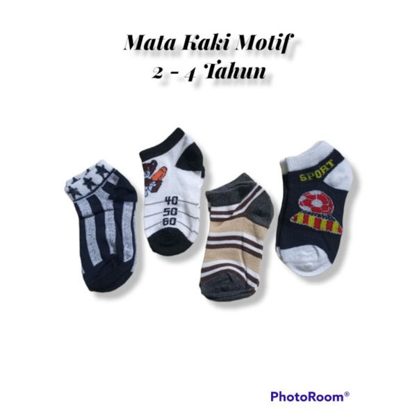 Kaos Kaki Anak Bayi 2-4Tahun Cewe Cowo Motif Lucu Semata Kaki Murah 3Pasang