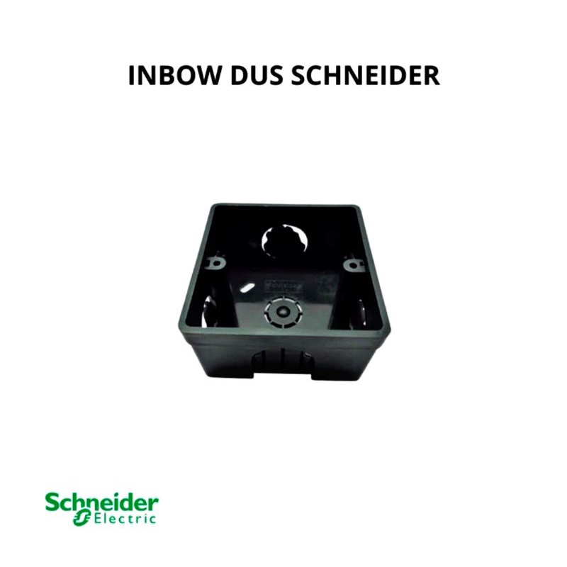 Inbodus Clipsal Schneider SWB_727245 Hitam / Mangkokan Hitam Tembok / IB dus Clipsal