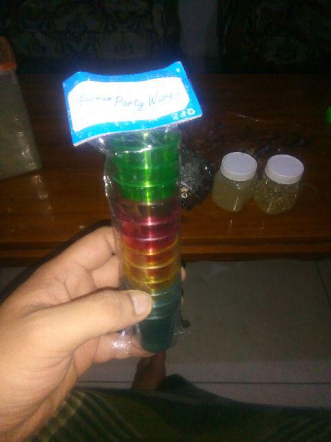 Gelas Sloki Plastik / Shot Glass , Warna Warni