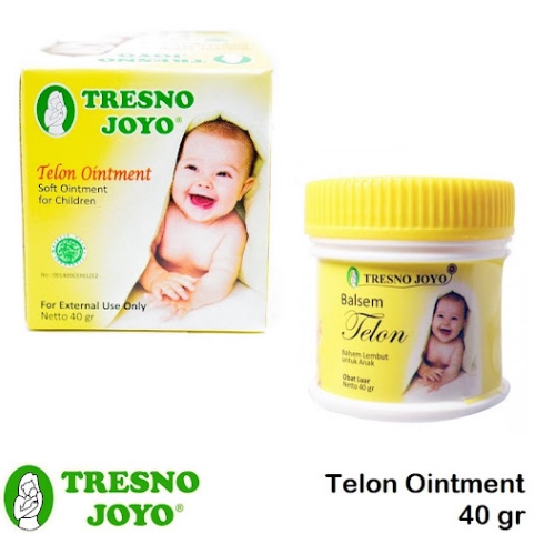 Tresno Joyo BALSEM TELON Untuk Anak Usia 2 Tahun Plus Kemasan 20 &amp; 40 Gram