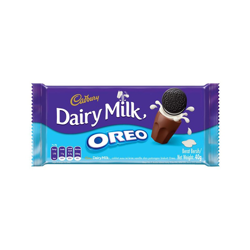 

CADBURY DAIRY MILK OREO 40G