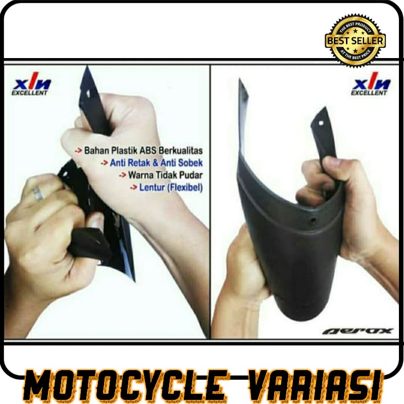 Sambungan spakbor depan aerox 155 Mudflap aerox 155