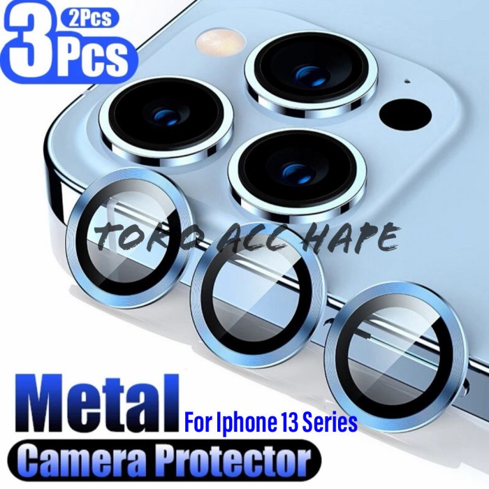 IPHONE 13 MINI/PRO/MAX EYE CAMERA PROTECT METAL RING PELINDUNG KAMERA