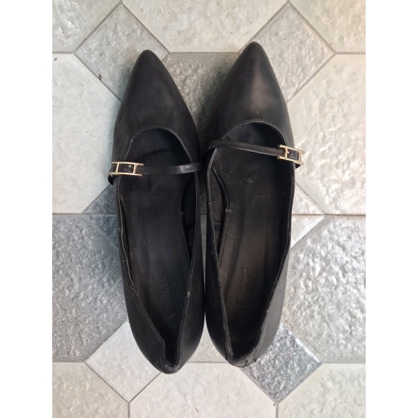 Sepatu high heels brand max size 42 jumbo bigsize preloved second
