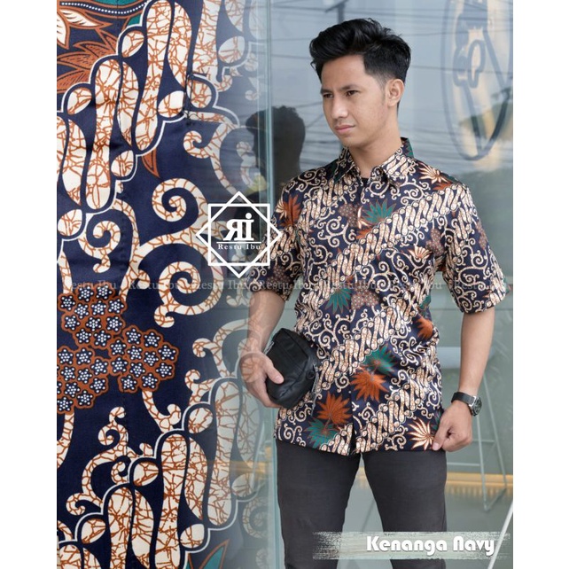 Motif Terbaru Kemeja Batik Pendek / Hem Batik Pria / Kemeja Lengan Pendek / Kemeja Kantor