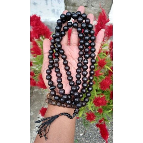 Tasbih pocok tasbih pocok lontar biji gebang tasbih biji gebang tasbih biji 10mm