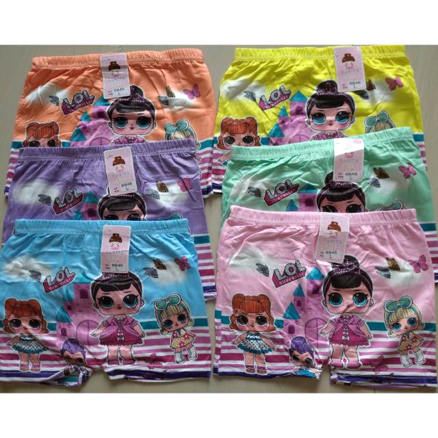 Boxer anak Bonita karet bungkus