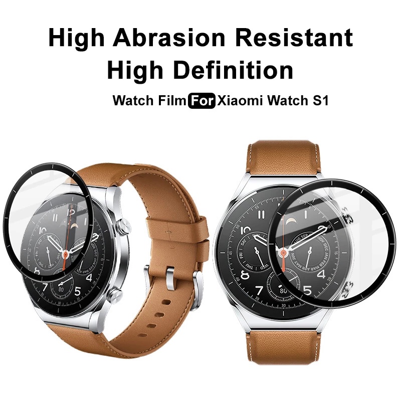 Film Pelindung Layar Smartwatch Anti Gores Untuk Xiaomi Watch S1