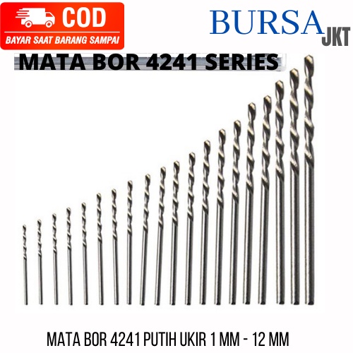 MATA BOR 4241 UKURAN 7 MM UNTUK KAYU LOGAM ALUMUNIUM TAHAN KARAT