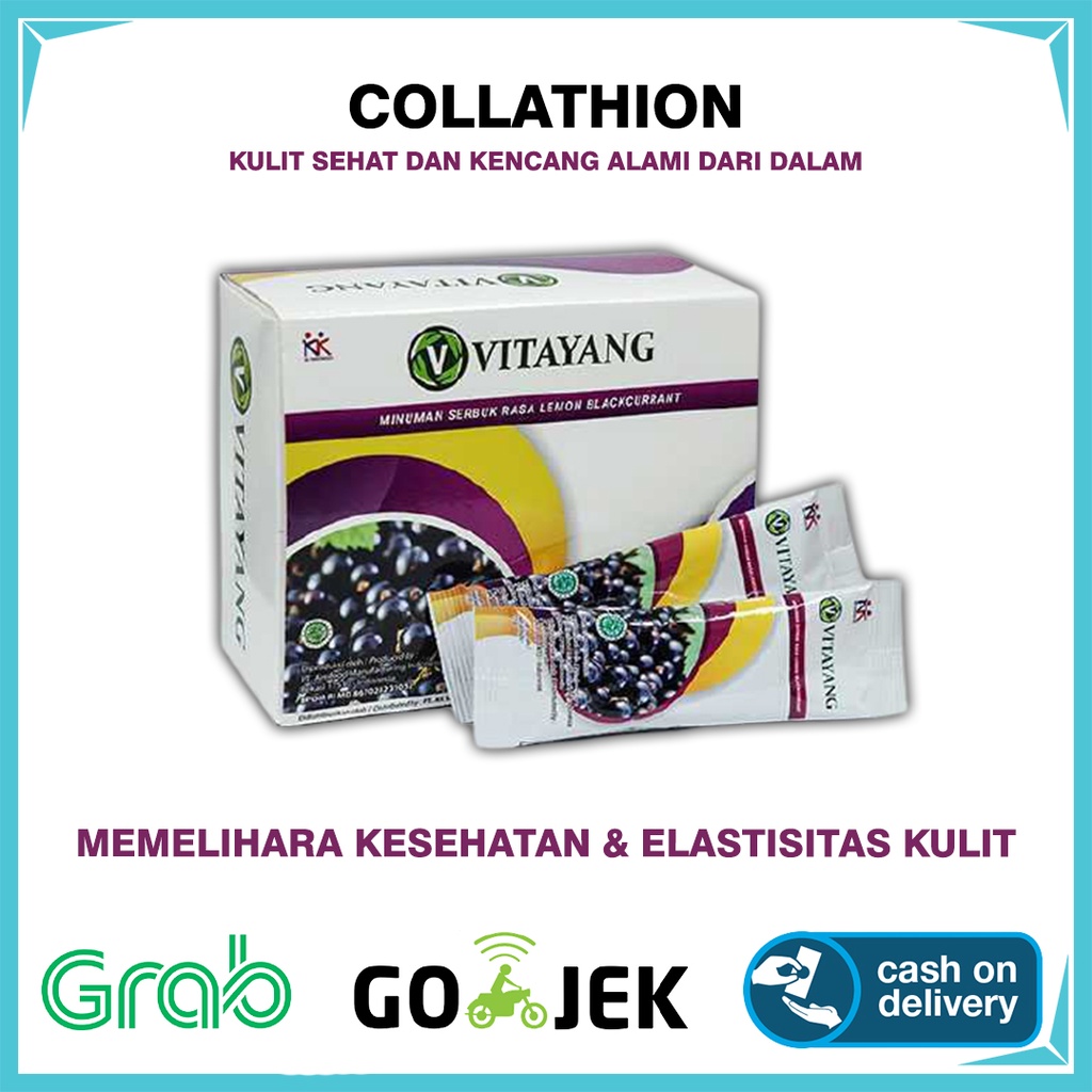 Suplemen Kecantikan Minuman Kolagen Collagen Minuman Kecantikan Vitayang Collathion Original KK Indo
