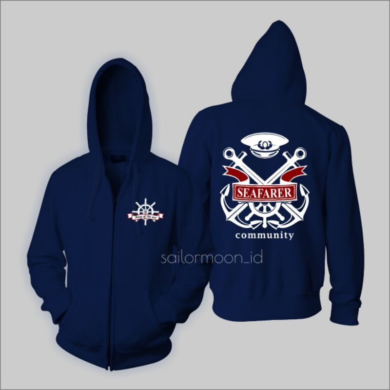 JAKET SEAFARER COMMUNITY JAKET SAILOR JAKET PELAUT HOODIE PELAUT JAKET KAPTEN JAKET CAPTAIN JACKET S