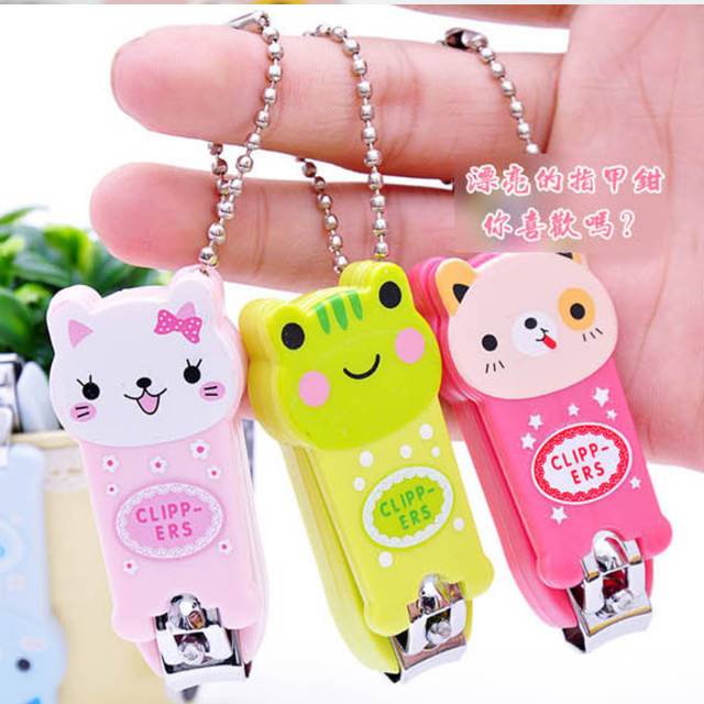 Gunting  Kuku Karakter Mini Lucu / Cute Nail Clipper Manikur