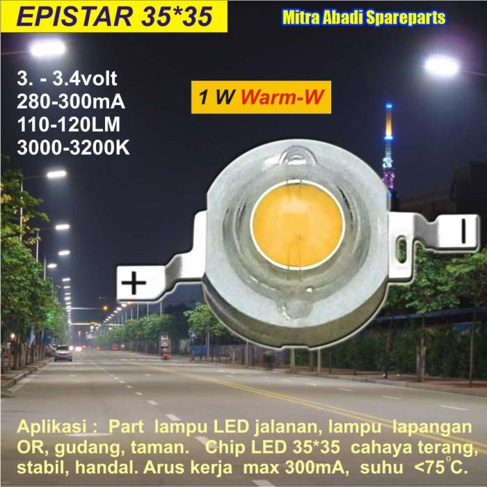 HPL 1W / High Power LED 1 Watt Epistar Warm White