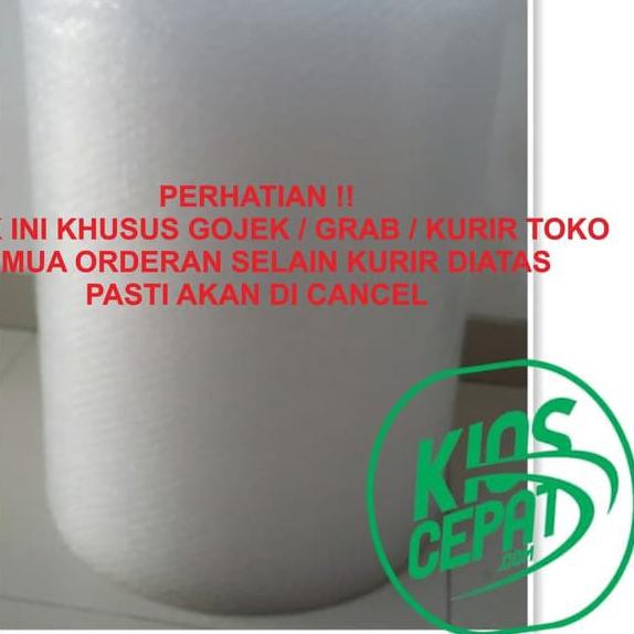 

[GO SEND] Bubble Wrap 50m x 60cm Harga Promo