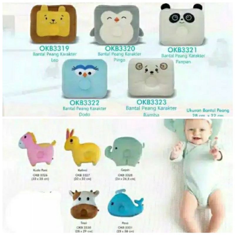 Omiland Bantal Bayi  Peyang Karakter Baby OKB