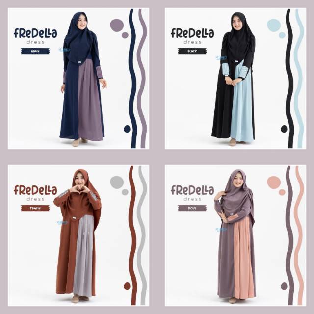 FREDELLA DRESS by SILMEE