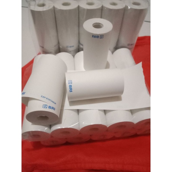 

kertas struk bri logo atas/polos ukuran 57×30