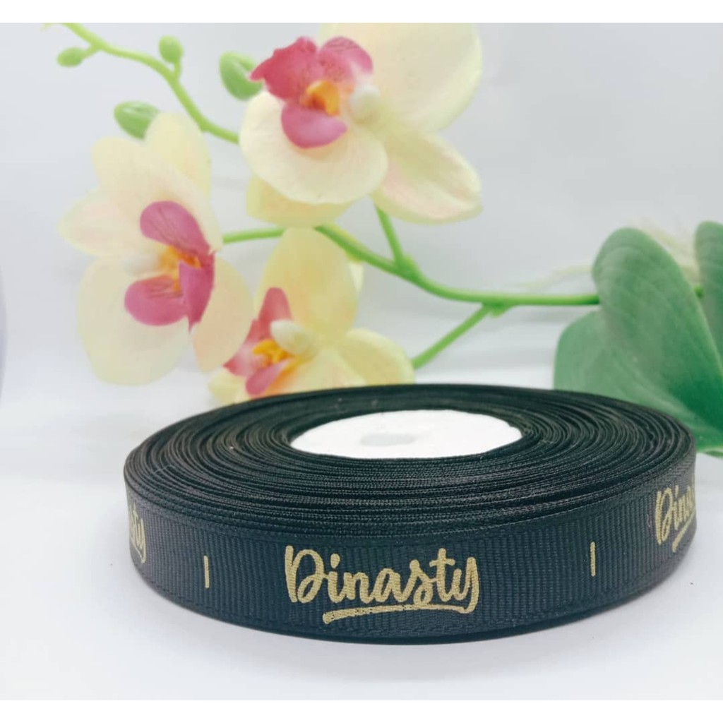 

Label hijab/baju/tas /Souvenirs dll grossgrain ukuran 1,3cm