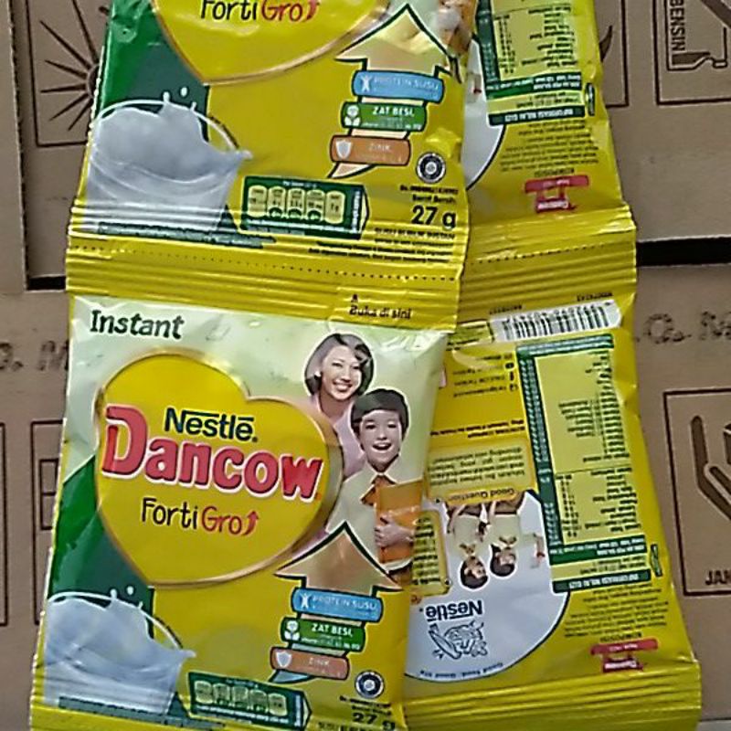 

[SR-Mart] Susu Bubuk DANCOW fortigrow saset @26 Gr