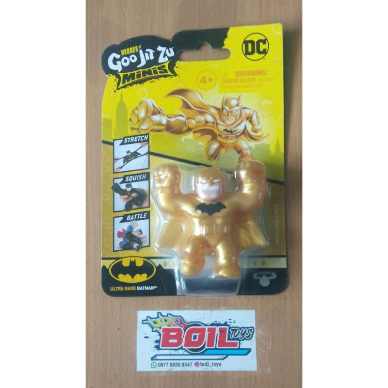 Goo jit zu minis ultra rare Batman